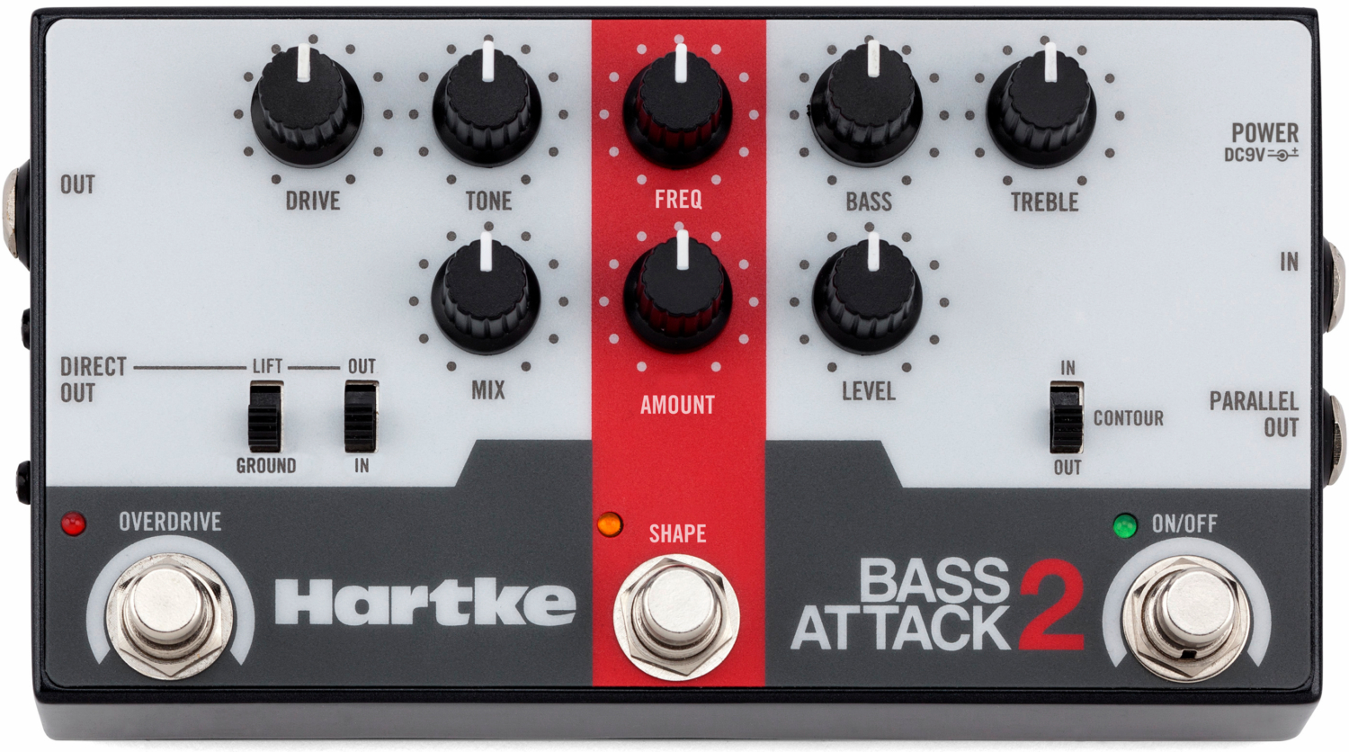Hartke Bass Attack 2 Bass Preamp/Direct Box