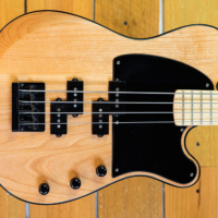 Bass of the Week: Moniker Guitars Natural Dixie Double P-Bass