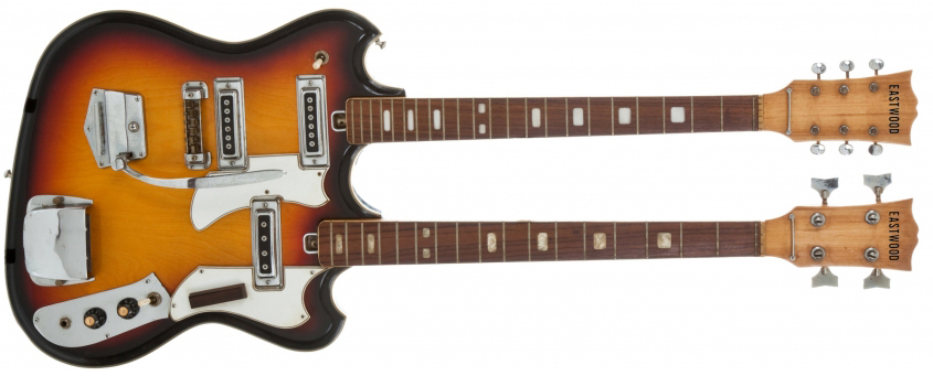 Eastwood Doubleneck 4-6 Bass Guitar