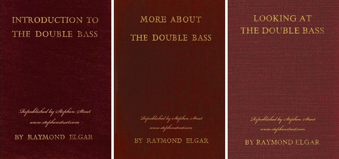 Raymond Elgar's Double Bass Books