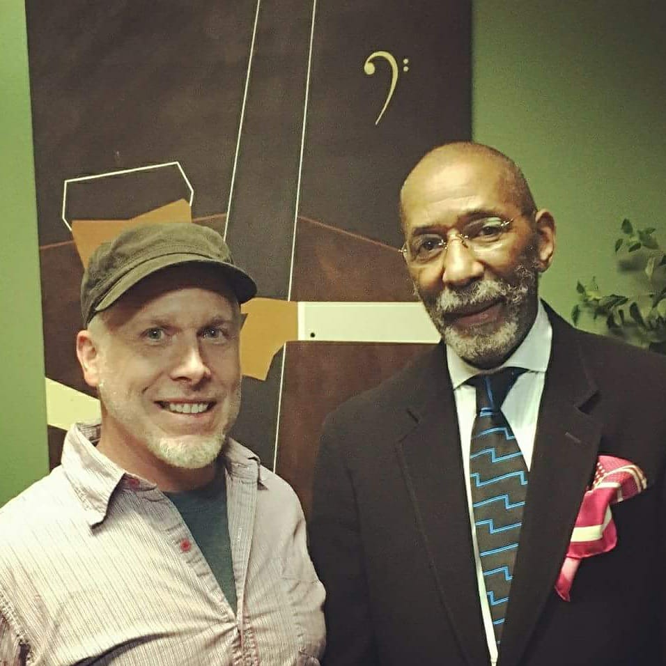 Jason Brown with Ron Carter