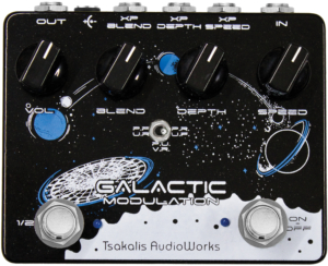 Tsakalis AudioWorks Galactic Multi-Modulation Pedal