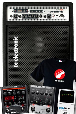 TC Electronic Gear Giveaway prizes