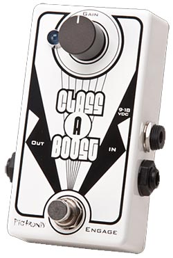 Pigtronix Releases Class A Boost Pedal