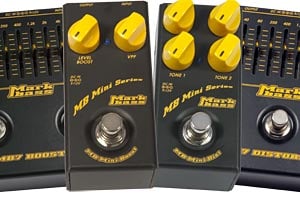Markbass Introduces Four New Pedals at NAMM 2012