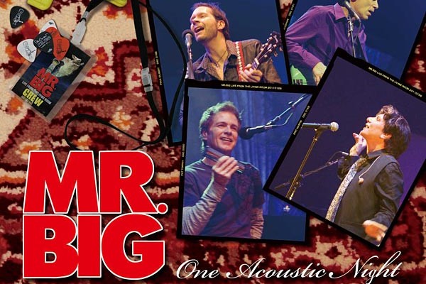 Mr. Big Releases All Acoustic “Live From the Living Room”