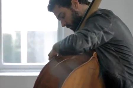 Petros Klampanis: Solo Double Bass Arrangement of Skylark