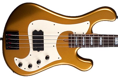 Dean Releases Eric Bass Signature Hillsboro Bass in Metallic Gold