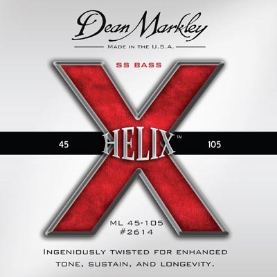 Dean Markley Introduces Helix Bass String Series