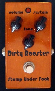 Stomp Under Foot Dirty Rooster Fuzz Pedal