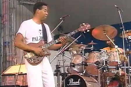 Herbie Hancock, Wayne Shorter, Stanley Clarke & Omar Hakim: Cantelope Island, Live (1991)