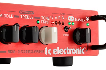 TC Electronic Unveils BH250 Bass Amplifier for Summer NAMM – No Treble
