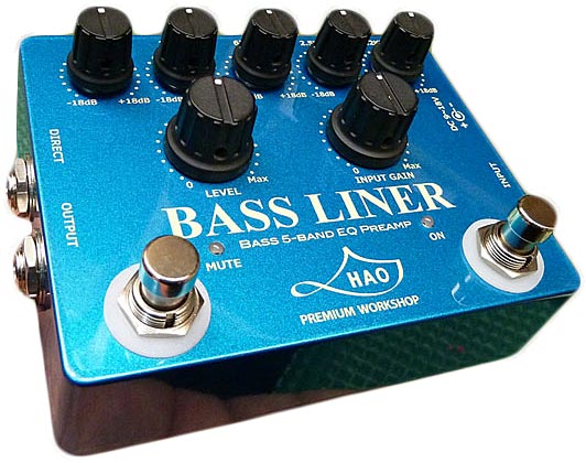HAO Introduces Bass Liner Preamp Pedal – No Treble
