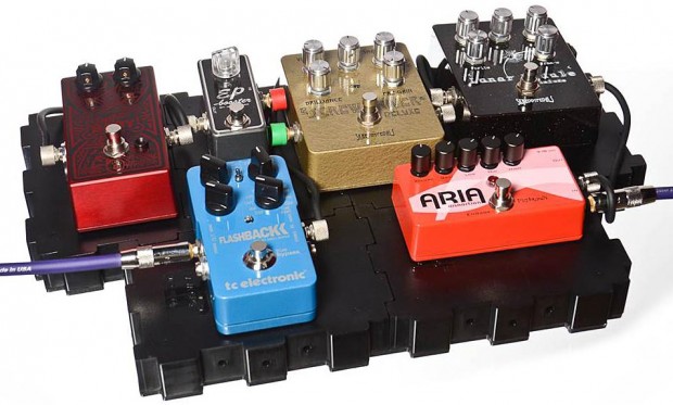 Lava Cable Grab N' Go Configurable Pedal Board System - with pedals