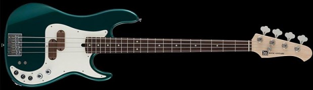 Xotic 4-String XP-1T Bass - Sherwood Green Metallic