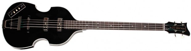 Höfner Limited Edition Black Violin Bass - full view