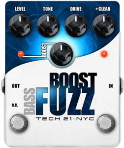 Tech 21 Bass Boost Fuzz Pedal