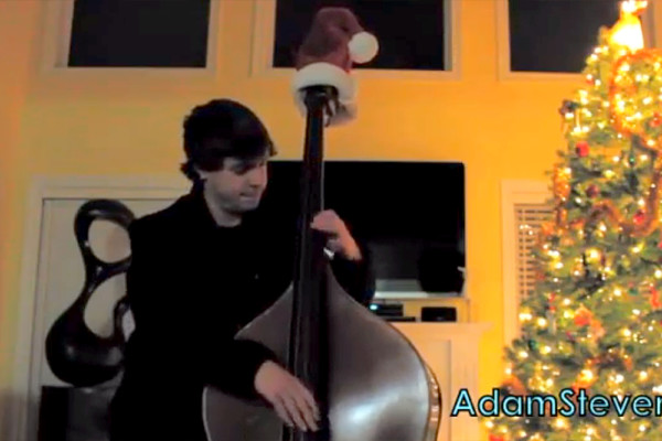 Adam Stevens: “Frosty the Snowman” Solo Bass Jam