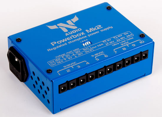 N-Audio Introduces Powerbox Mk2 Stompbox Power Supply