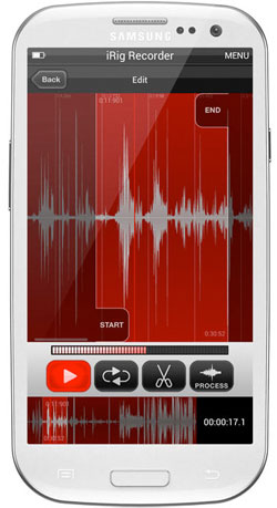 IK Multimedia iRig Recorder App for Android