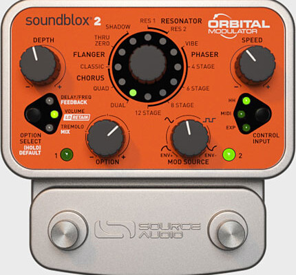 Source Audio Now Shipping Soundblox 2 Orbital Modulator