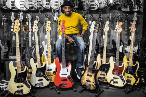 Marcus Miller Selling Personal Basses For UNESCO Project