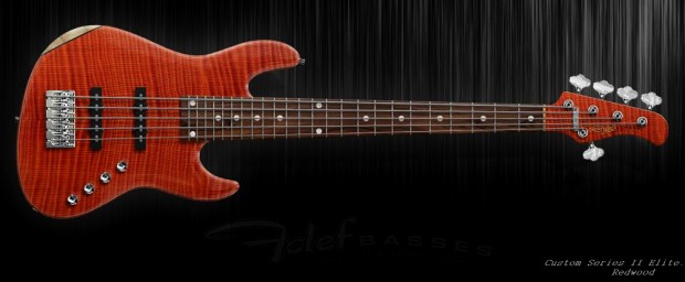 Fclef Basses Custom Series II Bass - Flame