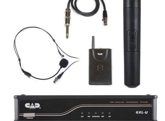 CAD Audio Now Shipping GXL Wireless Systems
