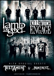 Lamb Of God/Killswitch Engage Tour Poster