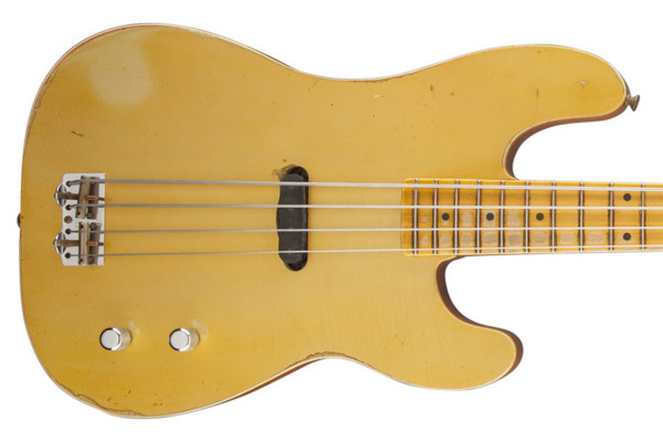 Fender Custom Shop Announces Limited Edition Gold Top Dusty Hill Precision Bass