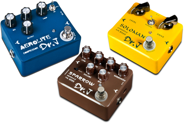 Osiamo Introduces Dr. J Effects Pedal Series
