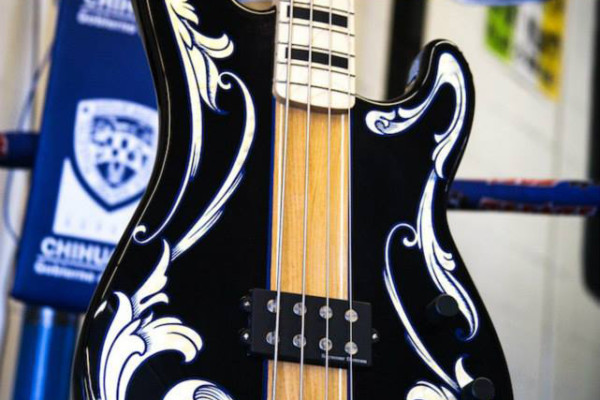 Perri Ink Guitars Unveils the Rocky IV Bass