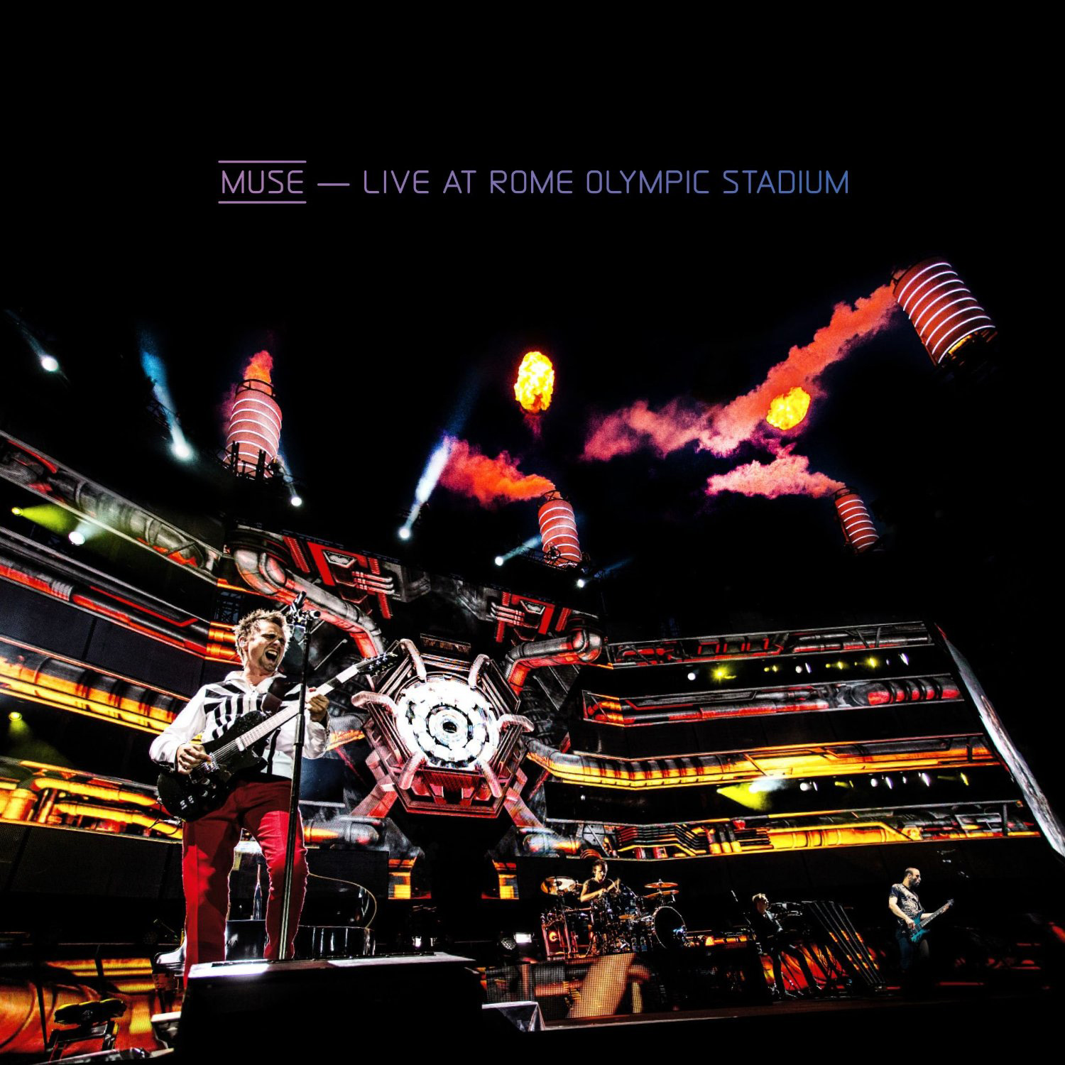Muse Releases “Live at Rome Olympic Stadium” CD/DVD – No Treble
