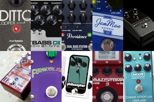 Best of 2013: The Top 10 Reader Favorite Bass Pedals & Effects