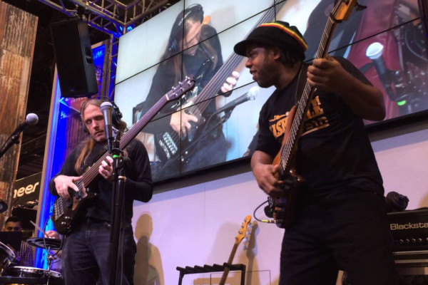 Victor Wooten and Steve Bailey: NAMM Jam 2014
