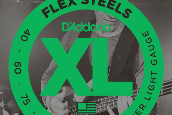 D’Addario Introduces FlexSteels Bass String Series