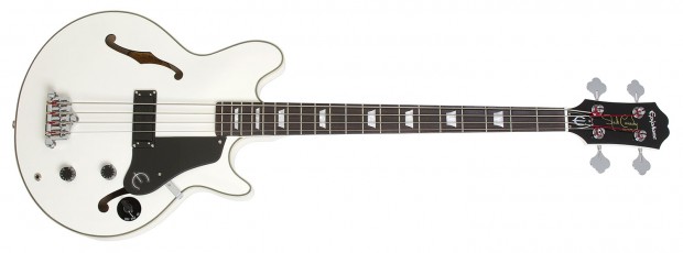 Epiphone Limited Edition Jack Casady Signature Bass in Alpine White