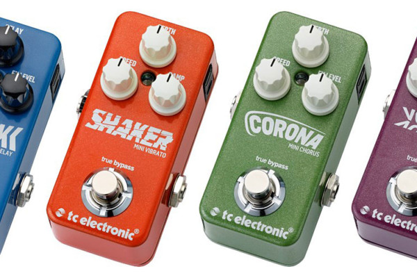 TC Electronic Announce Four New Mini Pedals