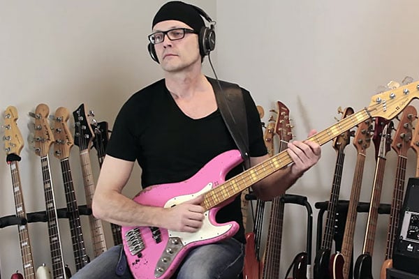 Lesson: Funky Slap Bass with Cross-String Hammer-Ons