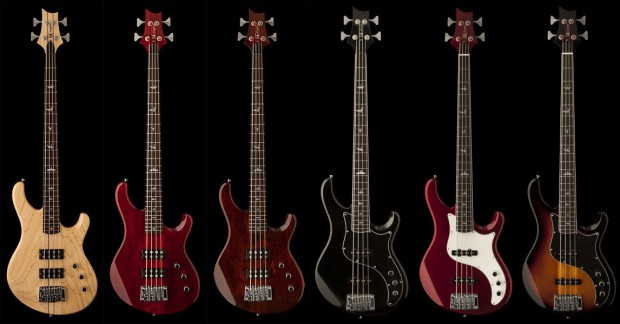 PRS Announces SE Kingfisher and SE Kestrel Bass Lineup