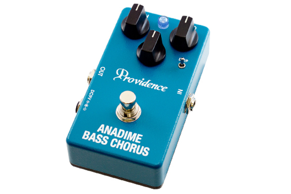 Providence, LTD Announces Anadime Bass Chorus Pedal – No Treble