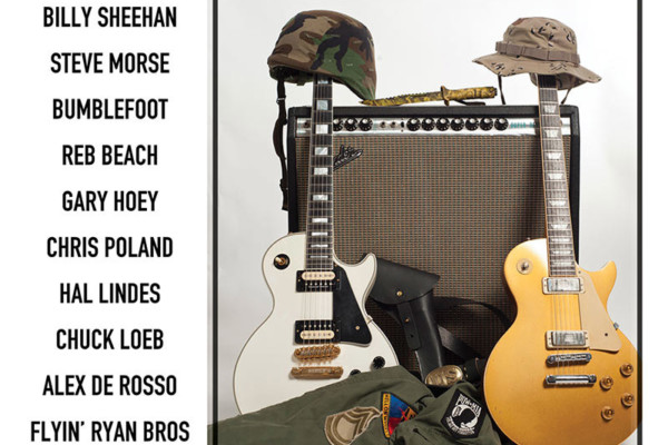 Billy Sheehan Appears on “Guitars for Wounded Warriors”