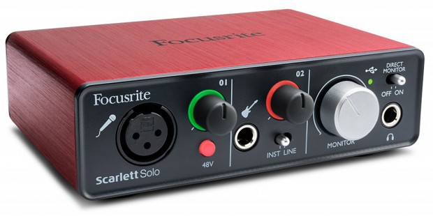 Focusrite Scarlett Solo USB Recording Interface
