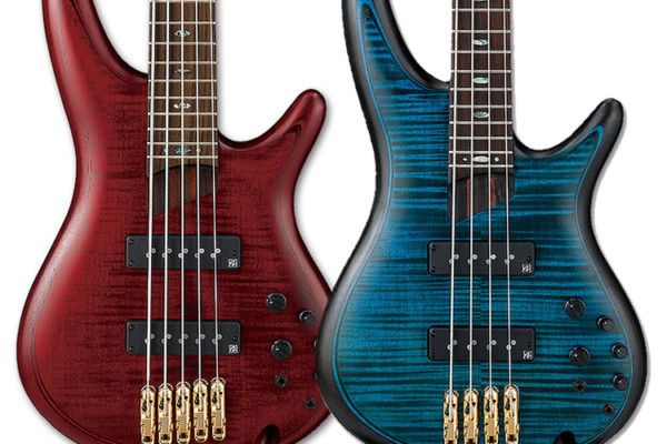 Ibanez Adds New Color Finishes to SR Premium Series Basses