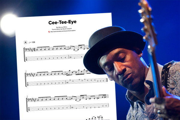 Bass Transcription: Marcus Miller’s “Cee-Tee-Eye”