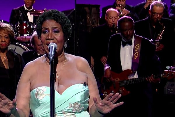 Aretha Franklin: “Rolling in the Deep/Ain’t No Mountain” Late Show Performance