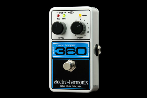 Electro-Harmonix Enters Compact Looping Pedal Market with the NanoLooper 360