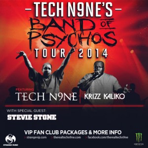 Tech N9ne Band of Psychos Tour 2014