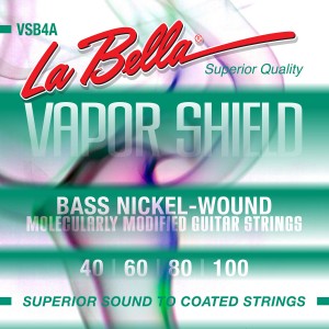 La Bella Vapor Shield Treated Bass Strings