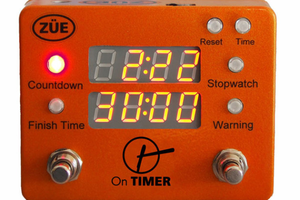 ZÜE Engineering Introduces the On Timer Pedalboard Clock